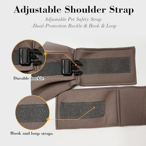 Dog Sling Carrier for Small Dogs up to 15 lbs, Hands-Free, Size M - Image 4