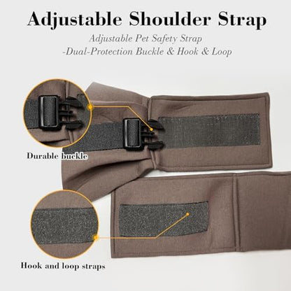 Dog Sling Carrier for Small Dogs up to 15 lbs, Hands-Free, Size M - Image 4