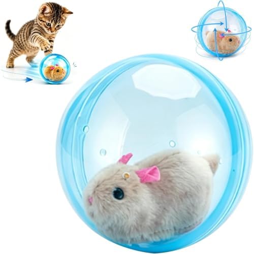 Self-Rolling Interactive Cat Ball - Mouse - Automatic Obstacle Avoidance by PHONORY