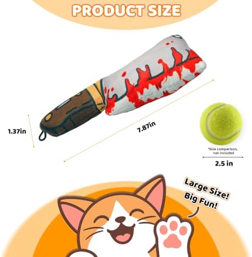 Catnip Toy [2000mg Premium Catnip], Cleaver Style Cat Kicker Toy - Image 2