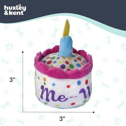 Huxley & Kent Plush Cat Toy - Interactive Catnip Toy for Cats & Kittens - Soft with Crinkle & Catnip - Fun Indoor Play - Mewow Cake - Image 5