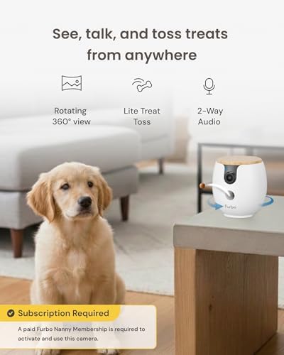 Furbo Mini 360° Pet Camera [Paid Plan Required to Activate] - Image 2