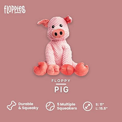 fabdog, inc. Floppy Pig Dog Toys (Large), Small Breeds - Image 2