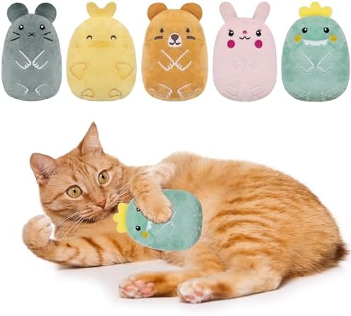 5pcs Catnip Toys, Funny cat Toy, bite Resistant cat Toys by MAIIU