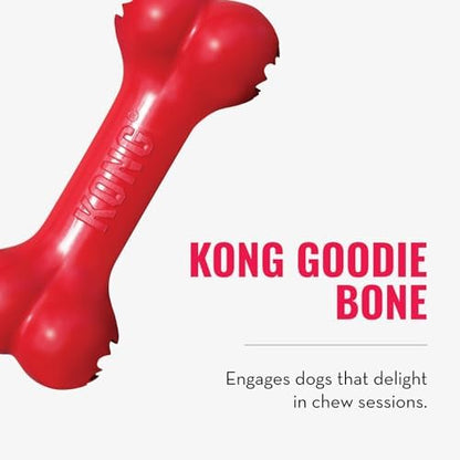 KONG Goodie Bone and Flyer Dog Toy Set, for Medium Dogs - Image 6