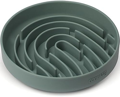 Coomazy Slow Feeder Dog Bowls, Silicone Anti Choking Puzzle Dog Food Bowl by Coomazy