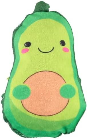 Cudlie 3 Pack Plush Dog Chew Toys – Soft Squeaky Puppy Toys for Small Dogs– 4" Durable, Cute & Safe Pet Toy Gift Set (Food, Fruit, Farm, Zoo & Safari Animal Themes) - Image 4