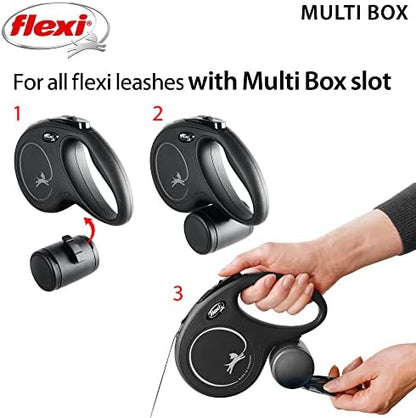 FLEXI® Multi Box Storage Accessory for Retractable Dog Leash Sets, Black - Image 2