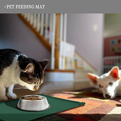 Reopet Silicone Pet Feeding Mat - Waterproof & Non-Slip Dog Cat Placemat - Image 2