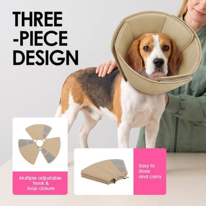 AOFITEE Soft Dog Cone Collar Anti-Lick, Dog Cone Alternative After Surgery - Image 3
