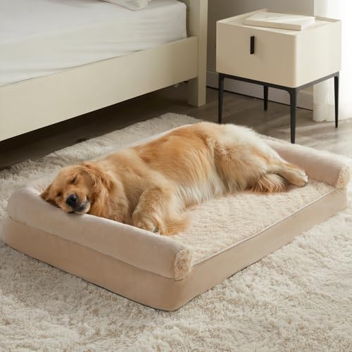 BFPETHOME Orthopedic Washable XLarge Dog Bed for Senior Dog Cozy Sleep by BFPETHOME