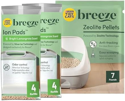 Purina Tidy Cats Breeze Litter System Refill Bundle - 7.91 lb Box by PurinaTidyCatsLitter