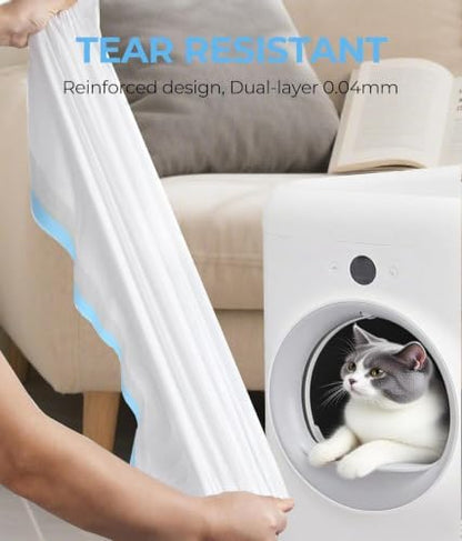 200 Pcs Automatic Cat Litter Bags fits PURA MAX 2/MAX/X&ScoopFree Clumping - Image 6