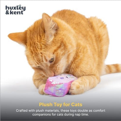 Huxley & Kent Plush Cat Toy - Interactive Catnip Toy for Cats & Kittens - Soft with Crinkle & Catnip - Fun Indoor Play - Hoppy Easter 2pk - Image 6