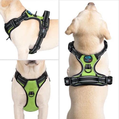 PHOEPET Reflective Dog Harness No Pull Large Breed Vest - Image 2