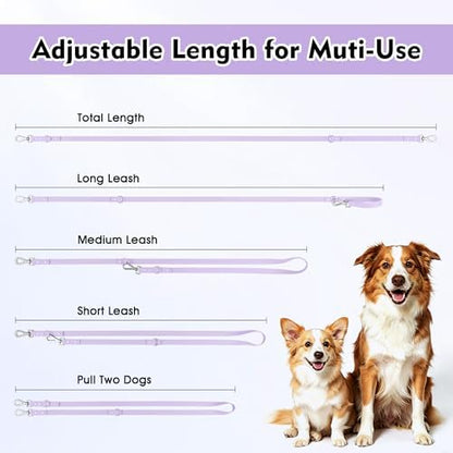 Wisedog Waterproof Dog Leash, Lilac, 5 ft × 3/4 in - Image 5