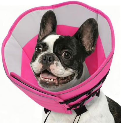Soft Dog Cone Collar, Adjustable Cone for Dogs to Stop Licking by SUNFURA