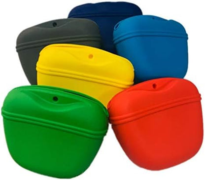 RoyalCare Silicone Dog Treat Pouch-Small Training Bag-Portable Dog Treat Bag for Leash with Magnetic Closure and Waist Clip[US Design Patent] - Image 6