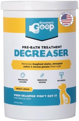 Groomer’s Goop Pre-Bath Pet Degreaser (4.5 lb) by GroomersGOOP