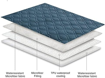 Ameritex Waterproof Dog Bed Cover Pet Blanket for Furniture Bed Couch Sofa Reversible - Image 6