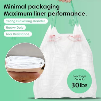 Cat Litter Box Liners, 30 Count, Large 37" x 18", 2.8 Mil Thick - Image 3