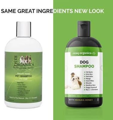 Hypoallergenic Dog Shampoo, Cleans and Soothes Dry Flakey Skin 16oz - Image 2