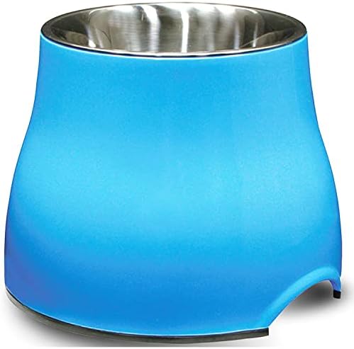 Dogit Elevated Dog Bowl, Blue by Dogit