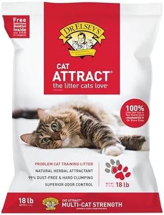 Dr. Elsey's® Cat Attract® Clumping Clay Cat Litter 18-lb. Bag by DrElseys