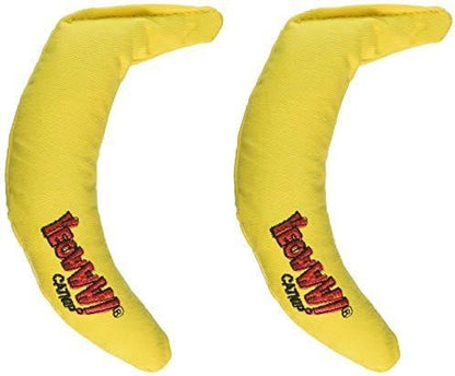 Yeowww! Yellow Banana Catnip Toy (2 Pack)