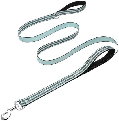 Hikiko 6FT Dog Leash with 2 Padded Handles Reflective by Hikiko