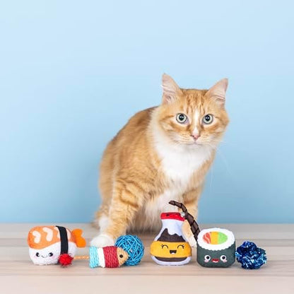 Fringe Studio True SOYMATES, Set of 6, Multipack Cat Toy Set, Pet Shop Collection (610008) - Image 6