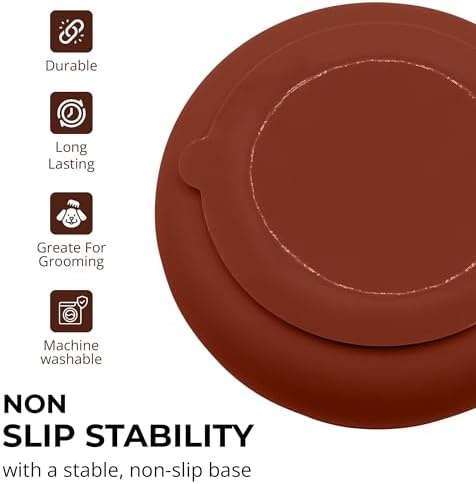 Silicone Slow Feeder Dog Bowls for Small Dogs & Puppies, Slow Eating Bowl - Image 4