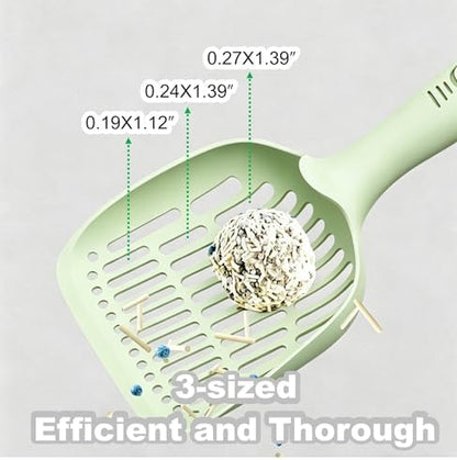 QUALIALL Cat Litter Scoop, 2-Pack - Image 2