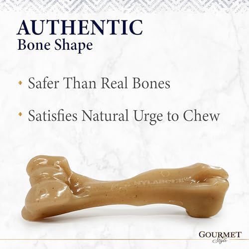 Nylabone Strong Chew Gourmet Style Dog Chew Toy Bundle, Small, 3 Count - Image 2