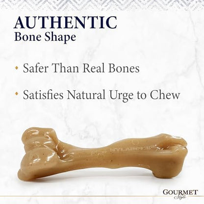Nylabone Strong Chew Gourmet Style Dog Chew Toy Bundle, Small, 3 Count - Image 2