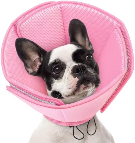 AOFITEE Dog Cones for Medium Dogs, Soft Dog Cone Collar After Surgery by AOFITEE