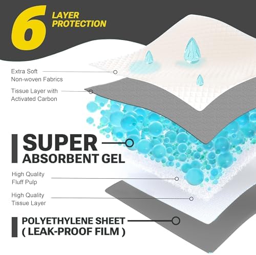 CLEAN SPACES Puppy Pads 100 Count, 22"x22", Soft and Super Absorbent - Image 3