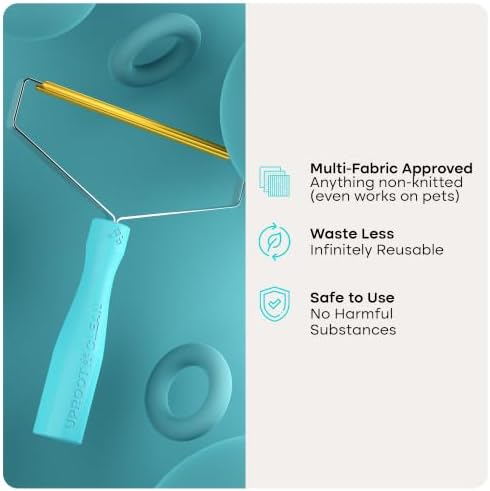 Uproot Clean Pro Pet Hair Removal Tool - Multi-Fabric Edge, Carpet Rake - Image 3