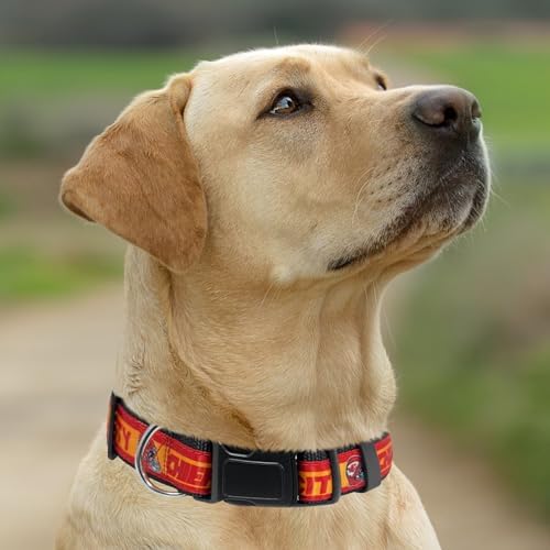 New & Improved Pets First NFL Licensed PET Collar- Heavy-Duty, Strong, and Durable New Dog Collar. Available in 32 Football Teams and 4 Sizes - Image 5