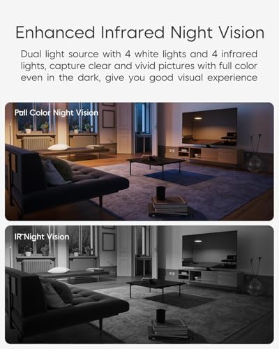 VSTARCAM 5G Security Camera Indoor, 4MP 2.5K Pet Camera with Speaker for Dog/Cat, Baby Monitor with Phone App, Dual-Band WiFi, Auto Tracking, IR Night Vision, 2-Way Talk, Cloud & SD Card Storage - Image 6