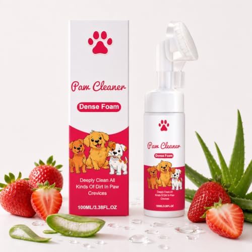 Dog Paw Cleaner Foam for Dogs & Cats, Gentle Formula for Sensitive Paws by MCstars
