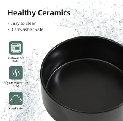 Havniva Ceramic Dog Bowls, 5.1” Dog Food and Water Bowl Set of 2 - Image 4
