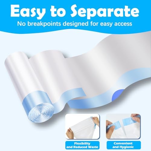 Cat Litter Bags 120 Count, 26.37"X15.74",Tear-Resistant Litter Box Liners,Automotic Litter Box Waste Bags,Thick Heavy Duty Drawstring Replacement Cat Box Liners Kitty Liter Bags for Cat Poop - Image 5