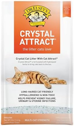 Dr. Elsey's Crystal Attract Silica Cat Litter, 8lbs - Image 2
