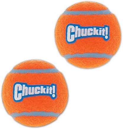 Chuckit! Dog Tennis Ball Dog Toy, Medium (2.5 Inch Diameter) for Dogs 20-60 lbs, Shrink Wrap Pack of 6 - Image 5