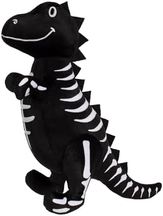 Fringe Studio Pet Toy, Trick RAWR Treat Glows in the Dark Plush Dog Toy, PetShop Collection (314607) by FringeStudio