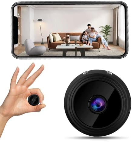 WiFi Camera Night Vision, Motion Detection Nanny Cameras - Small Wireless Camera for Pet/Nanny Monitor Pan/Motion Detection - HD 1080P by Unknown