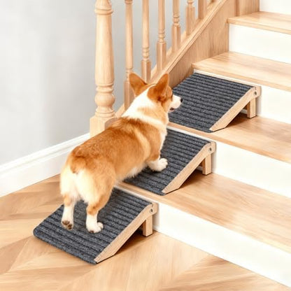 3-in-1 Dog Ramp for Stairs, Foldable Dog Stairs for Senior Dogs by Unknown