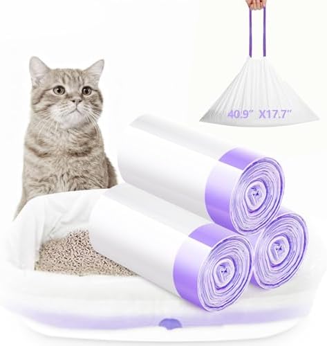 Cat Litter Box Liners,for 24" Cat Pans&Steel Sifting Litter Box by Unknown