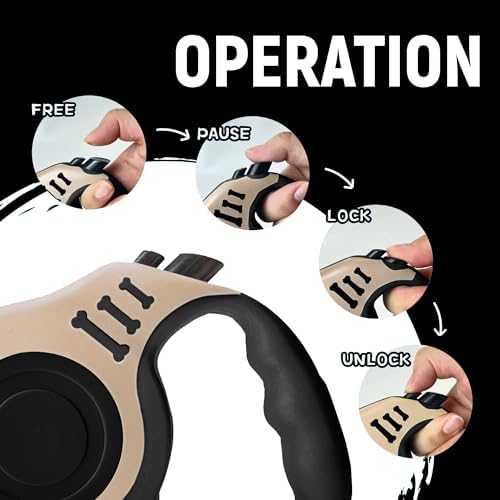 Retractable Dog Leash Automatic Telescopic Tractor Dog Tape - Image 4